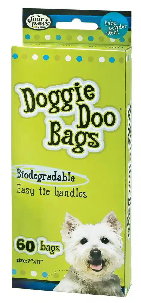Doggie Doo Bags Biodegradable 60 Ct