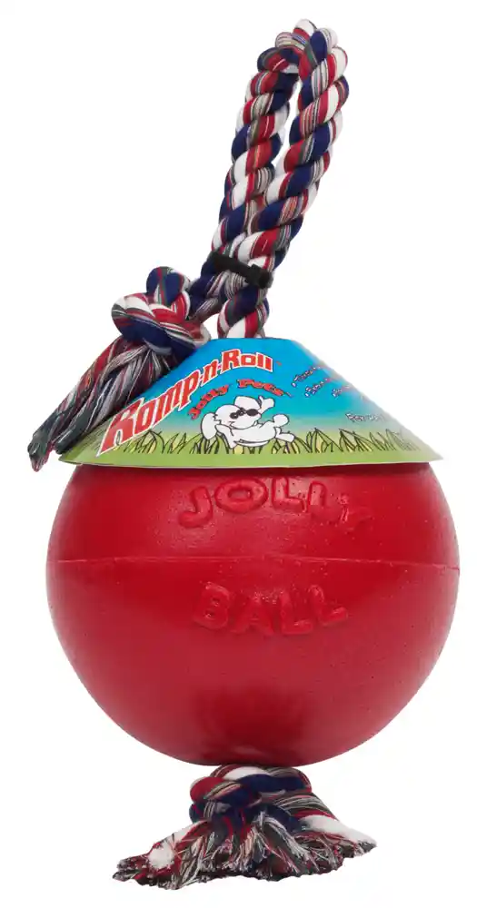Romp-n-roll Jolly Ball, 6" Red