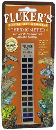 Thermometer Flat Lcd Carded