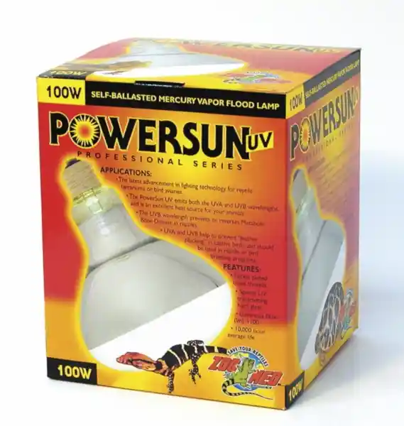 Zoomed Powersun Uv 100 Watt Bulb