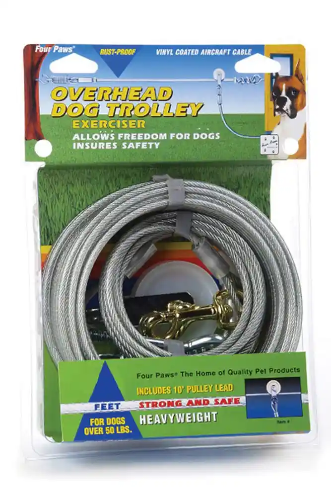 Cable Trolley 1750lb 50' Silver