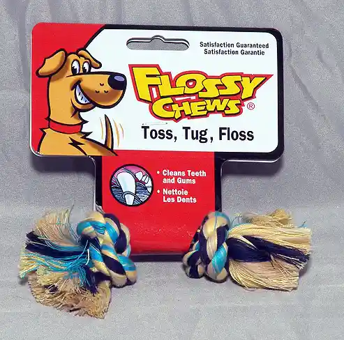 Flossy Chews Rope Bone Multi Mini