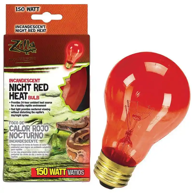 Zilla Incandescent Red Bulb 150 Watt