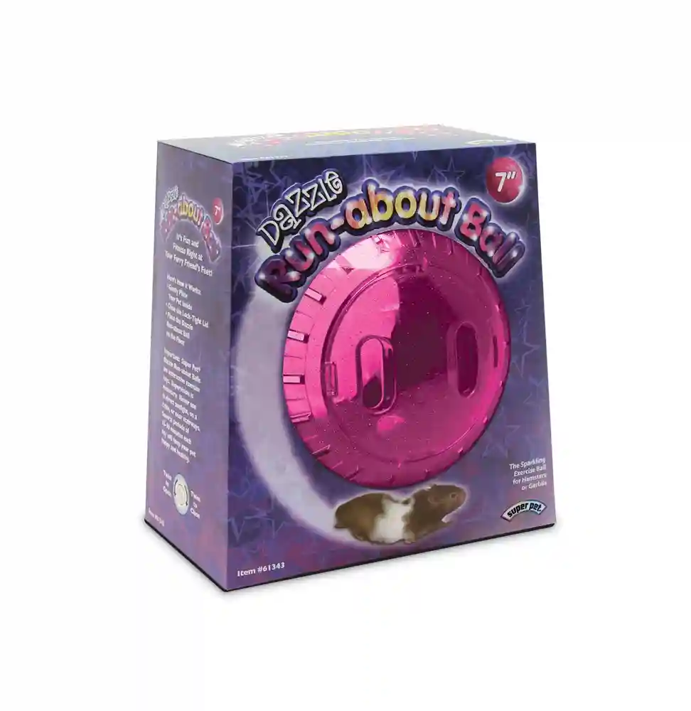 Superpet Dazzle Run-about Ball 7"