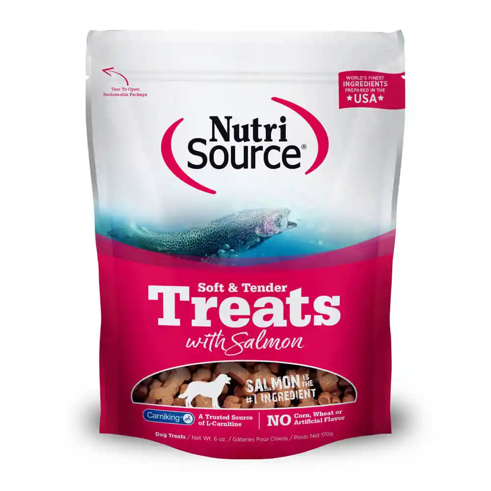 Nutrisource Soft & Tender Salmon Treat 6 Oz