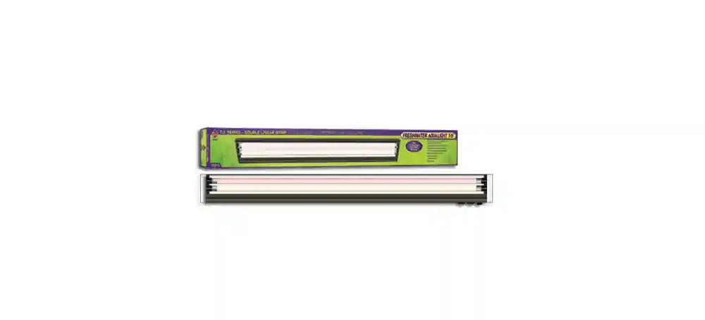 Aqualight 30" 2 T-5 W/ Colormax/6700k Plant Bulbs