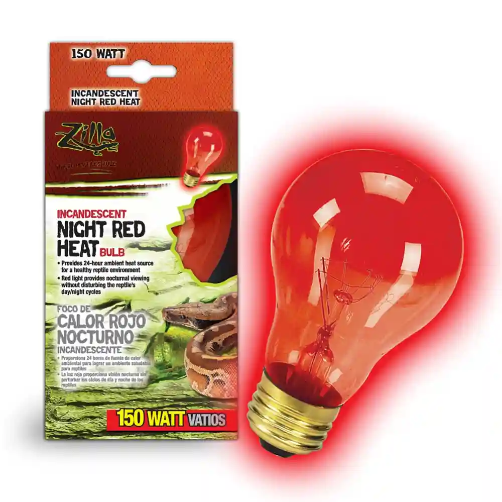 Zilla Incandescent Red Bulb 150 Watt