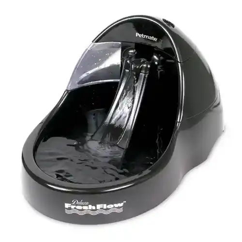 Fresh Flow Deluxe Fountain Black Large