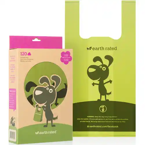 Lavender-scented Handle Bags 120-count Poop Bags With Handles, 120-count Box
