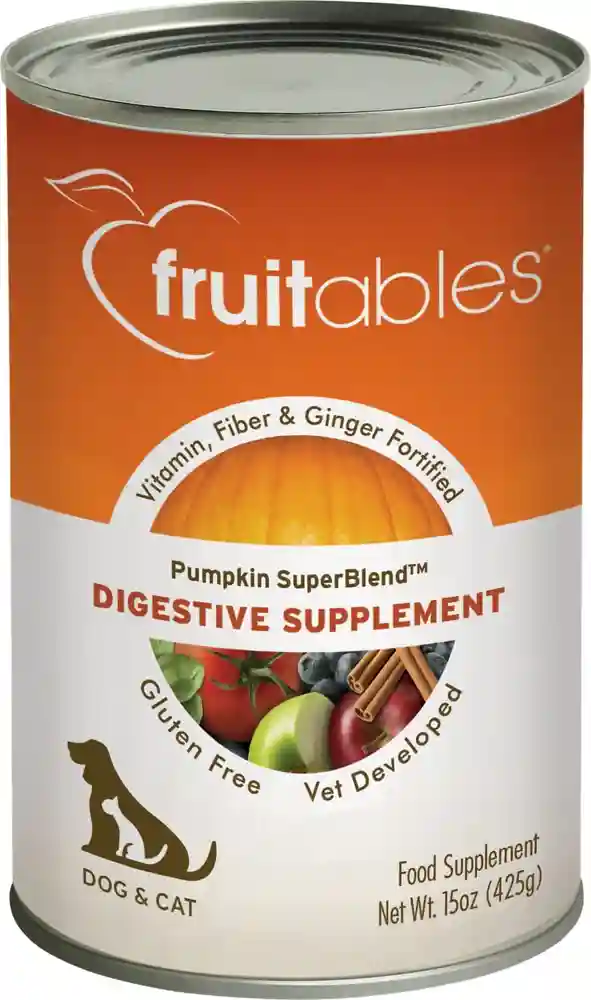 Pumpkin Superblend Digestive Dog & Cat Supplement 15-oz