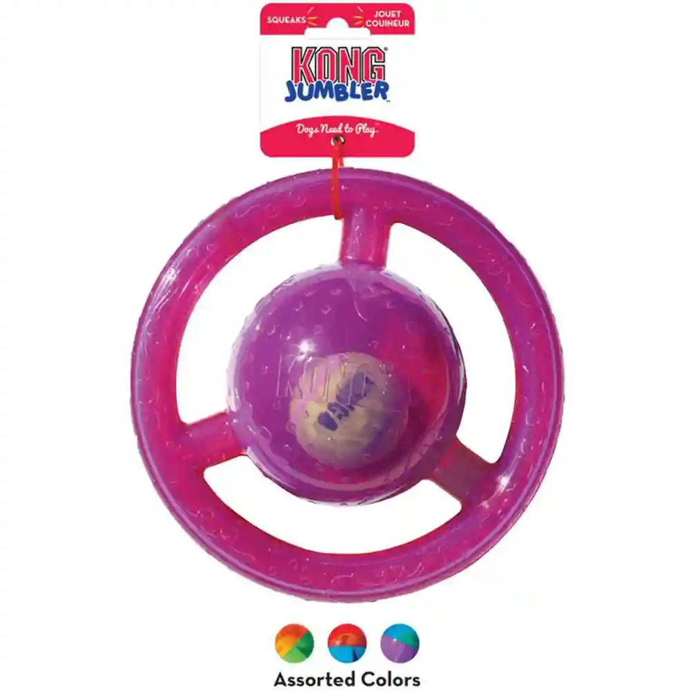 Kong Jumbler Disc Dog Toy Md/lg