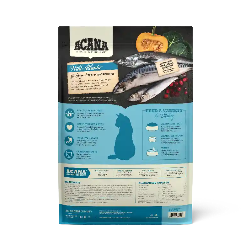 Acana Wild Atlantic Grain-free Dry Cat Food 10-lb