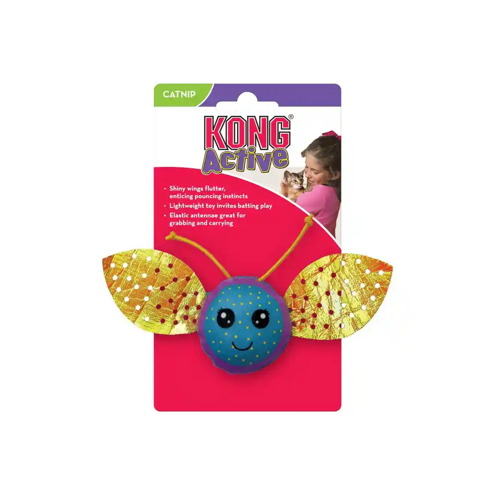 Kong Cat Active Flutterz Teal