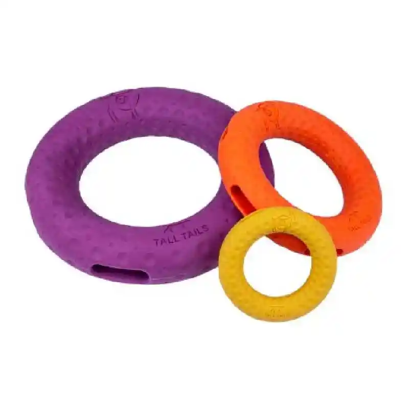 Tall Tails 5 In Goat Rubber Ring Orange Ea