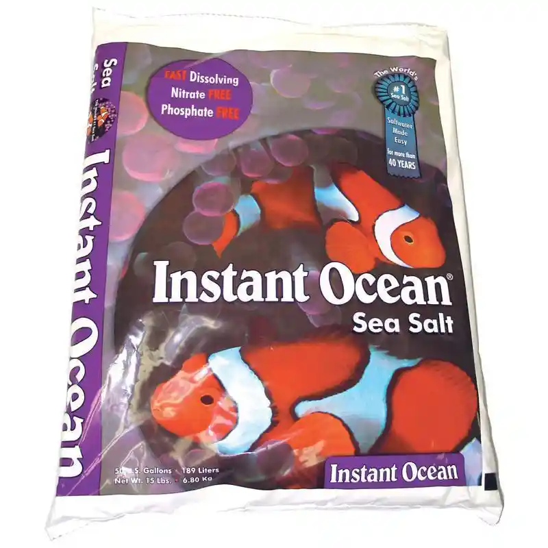 Aqs Instant Ocean Salt 50 Gallon 3 Pc