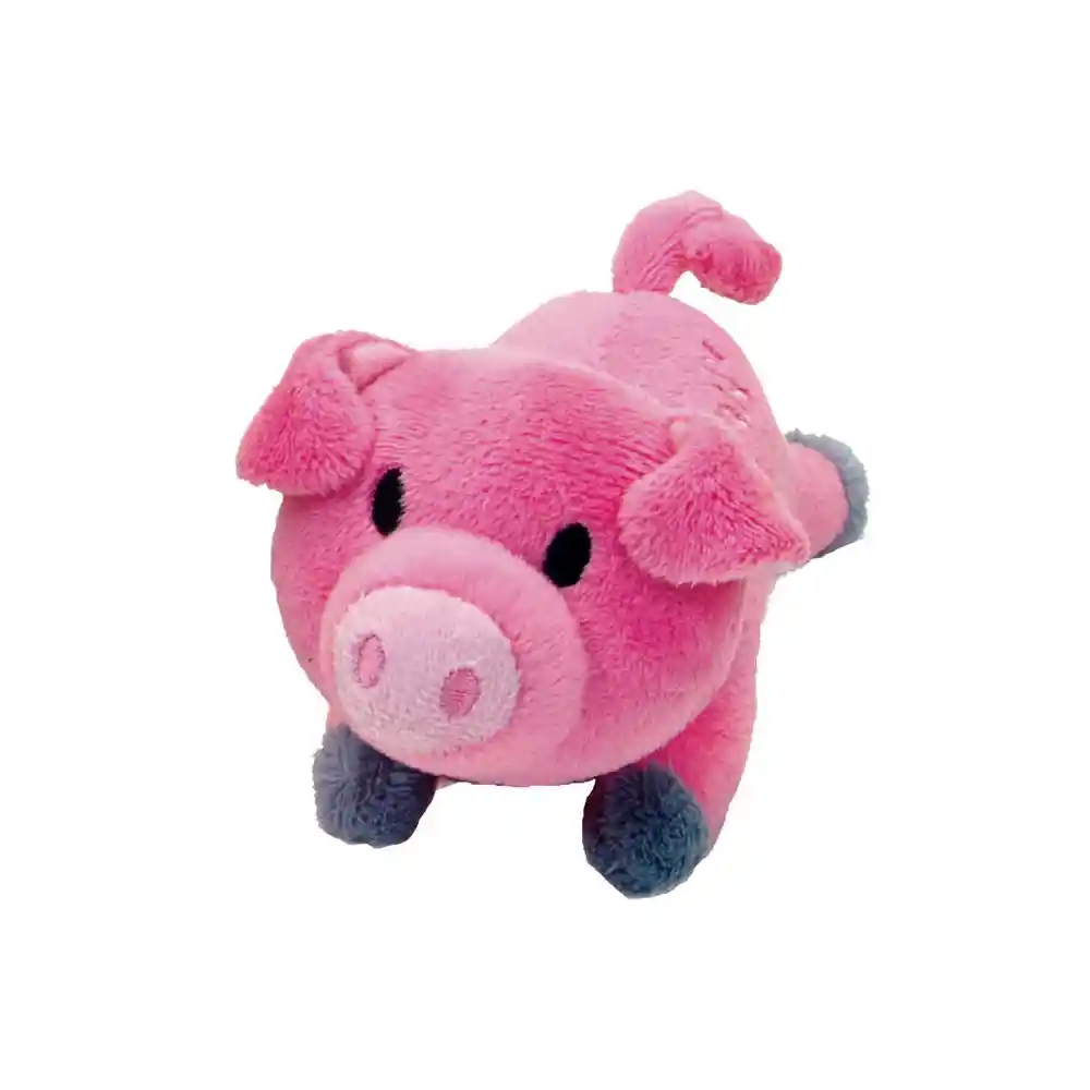 Plush Dog Toy, Pig, 4.5"
