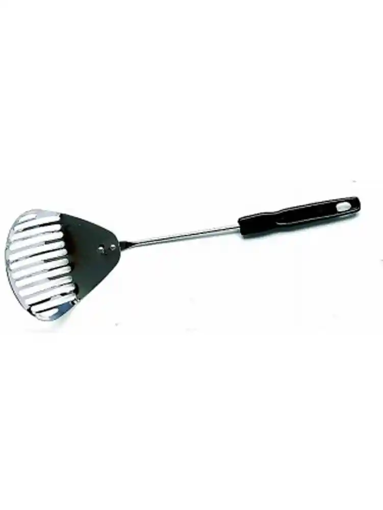 Chrome Litter Scoop W Plastic Handle