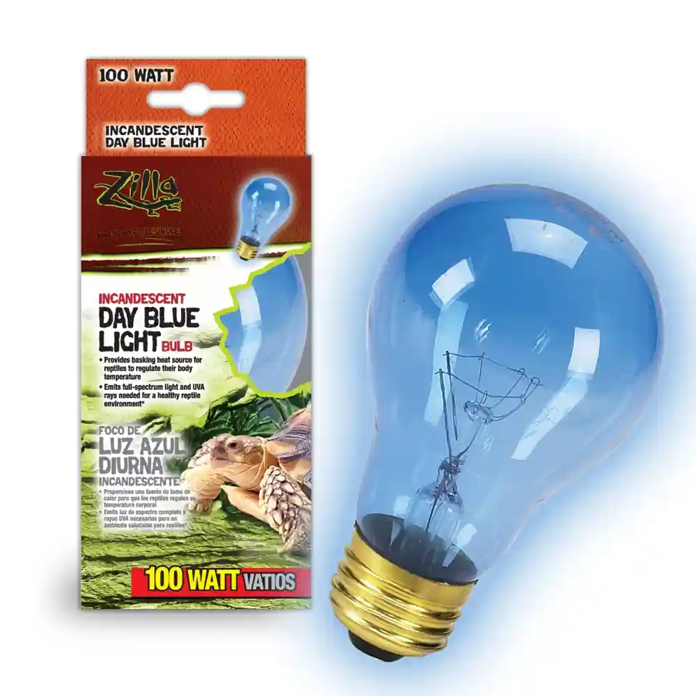 Zilla Incandescent Blue Day Bulb 100 Watt