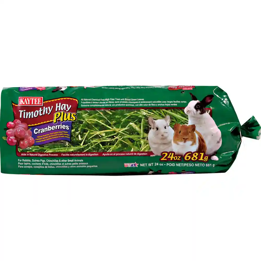 Kaytee Timothy Hay Plus Carrot 24 Oz