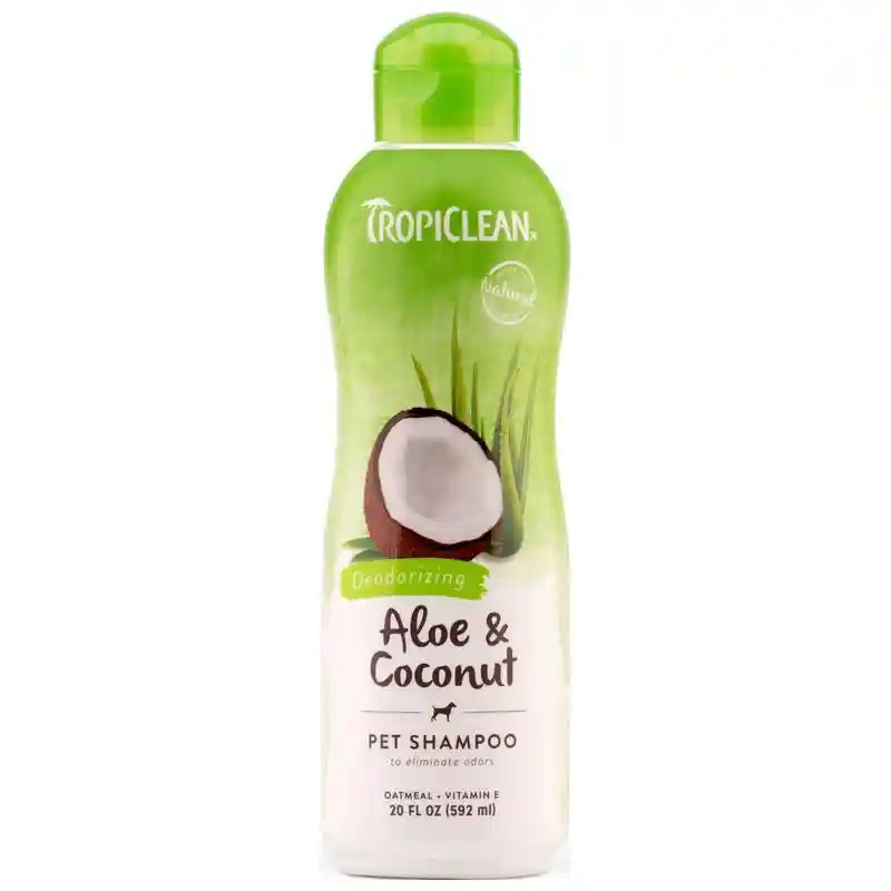 Shampoo Aloe & Coconut Deodorizing Scent For Dogs & Cat 20-oz