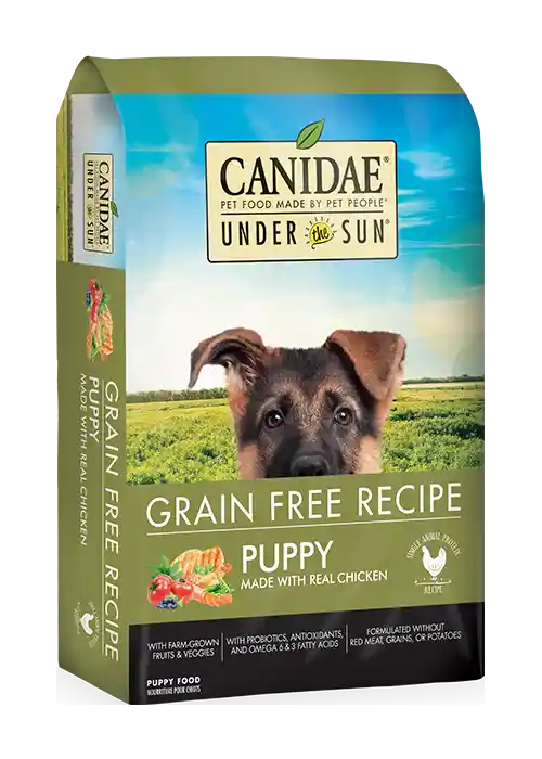 Under The Sun Grain-free Chicken Recipe Puppy Dry Dog Food 5-lb