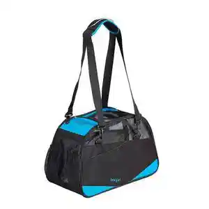 Voyager Comfort Carrier Blue And Black - 19" L X 10" W X 13" H