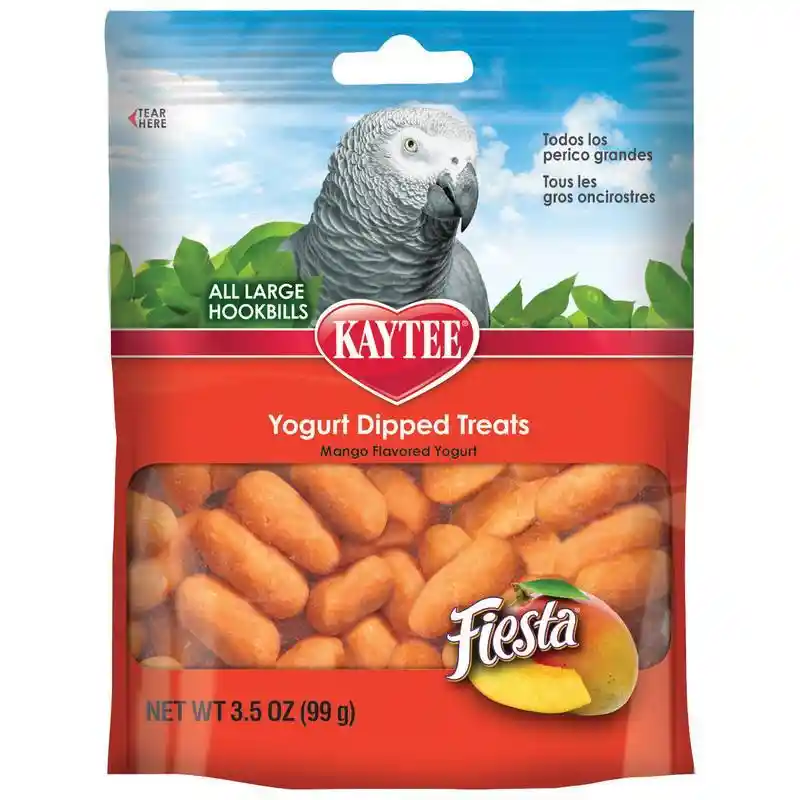 Kaytee Fiesta Yogurt Dip Parrot Mango 3.5 Oz