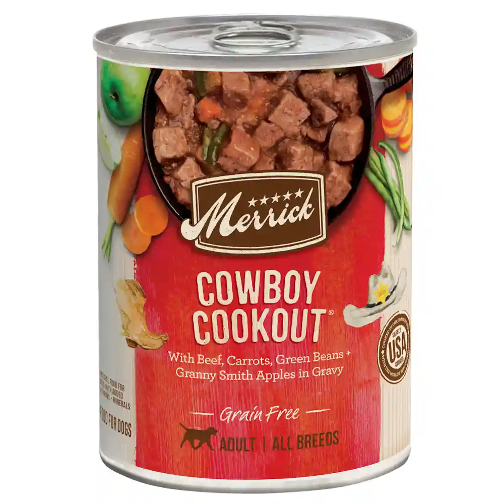 Merrick Can Dog Cowboy Cookout 13.2 Oz