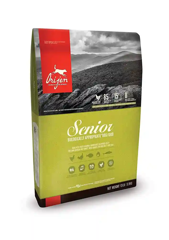 Dry Dog Food, Senior, Biologically Appropriate & Grain Free 13-lb