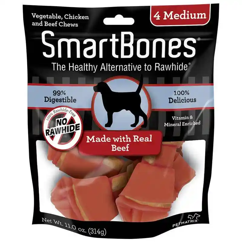 Smartbones Beef Medium/4 Pk