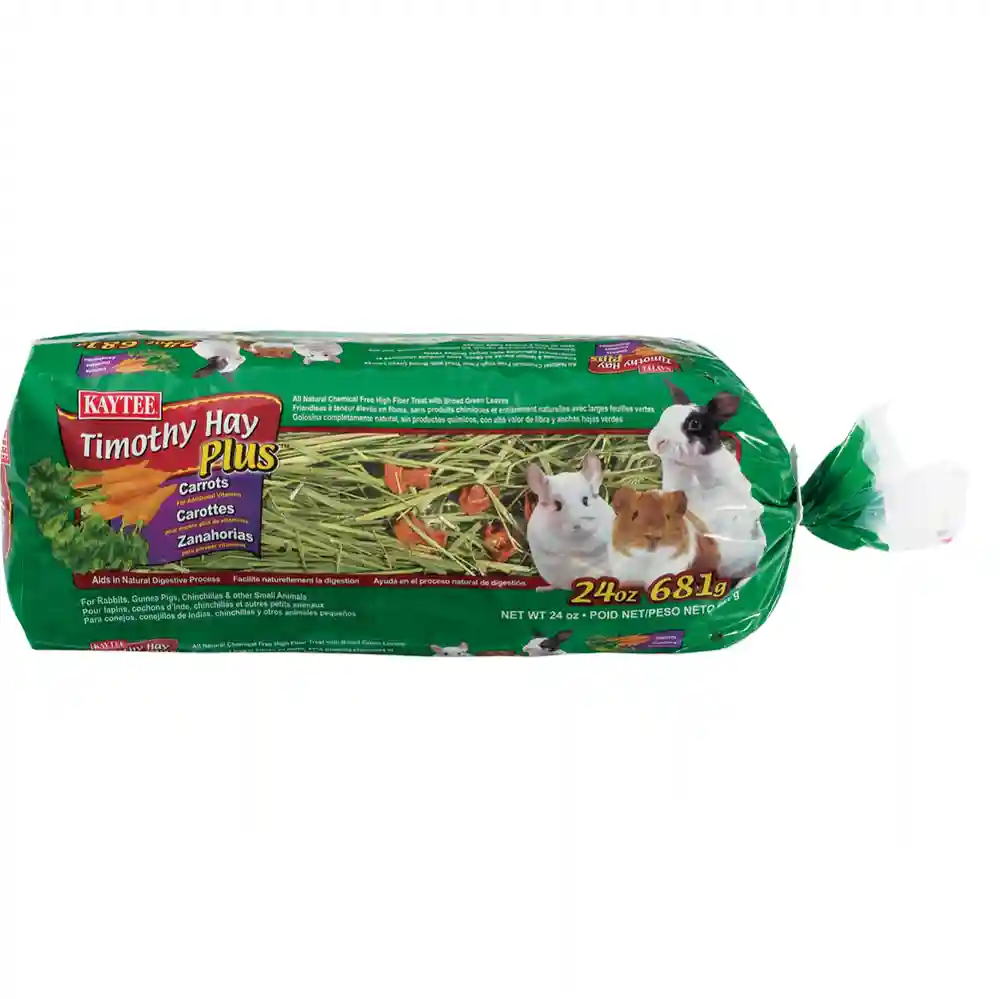 Kaytee Timothy Hay Plus Carrot 24 Oz