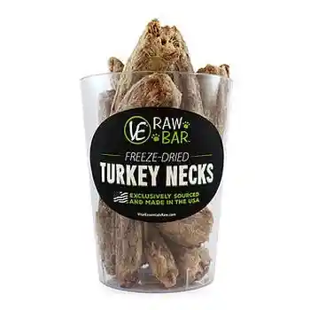 Raw Bar Freeze-dried Turkey Neck Treat For Dogs 1 Turkey Neck