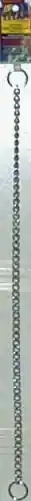 Chain Training Dog Collar, Chrome, 2.5 Mm X 20"