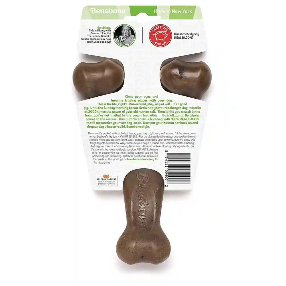 Wishbone Chew Bacon - Medium M
