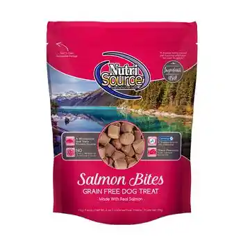 Nutrisource Grain Free Salmon Treat 6 Oz