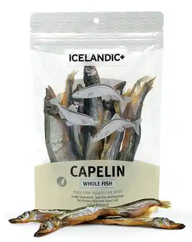 + Capelin Whole Fish Dog Treats 2.5-oz