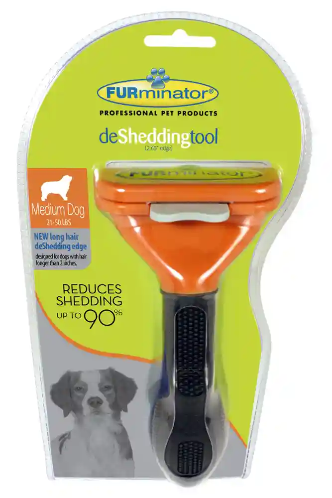 Fur Long Hair Deshedding Tool For Medium Dogs