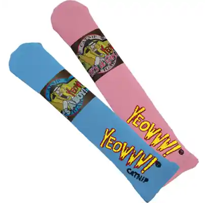 Yeowww! Cat It's a Girl Pink Catnip Cigar Toy