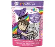 Bff Tuna & Beef Baby Cakes Recipe Pouches Wet Cat Food 3-oz