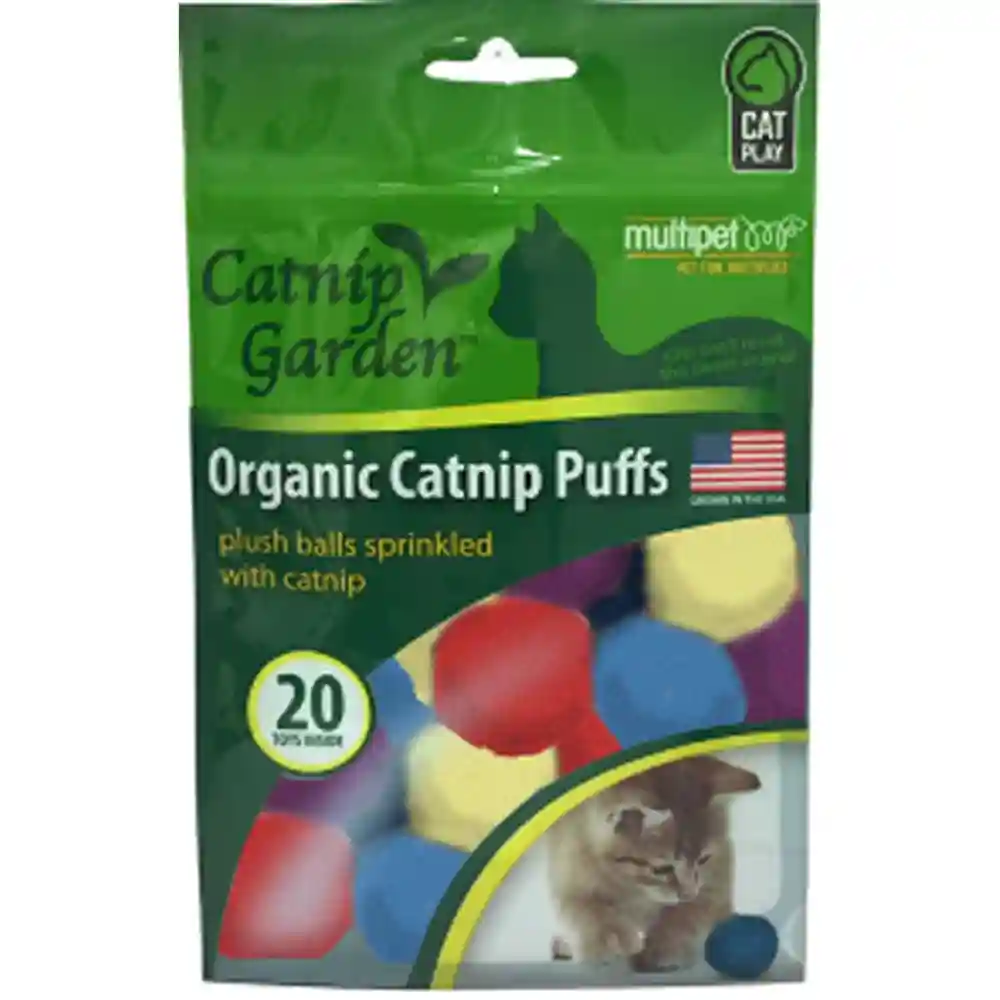 20 Ct. Catnip Garden - Catnip Puffs