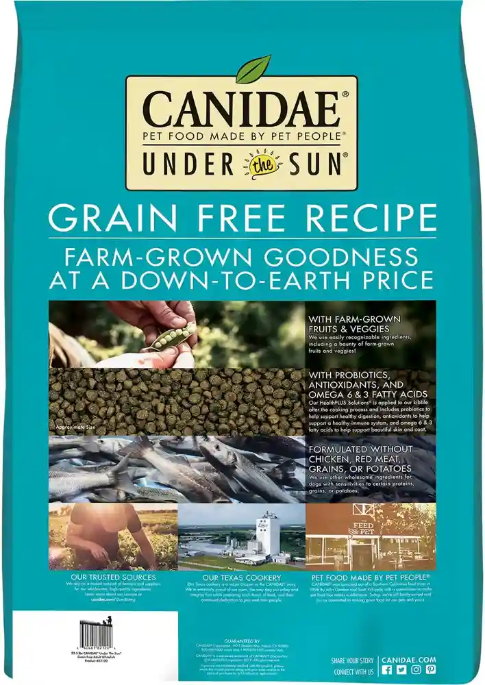 Under The Sun Grain-free Adult Whitefish Recipe Dry Dog Food 4-lb