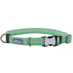 Brights Reflective Adjustable Dog Collar, Meadow, 5/8" X 08"-12"