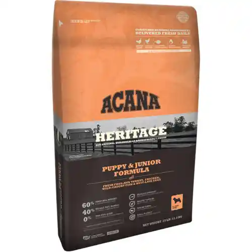 Acana Heritage Pup & Jr. 25 Lbs