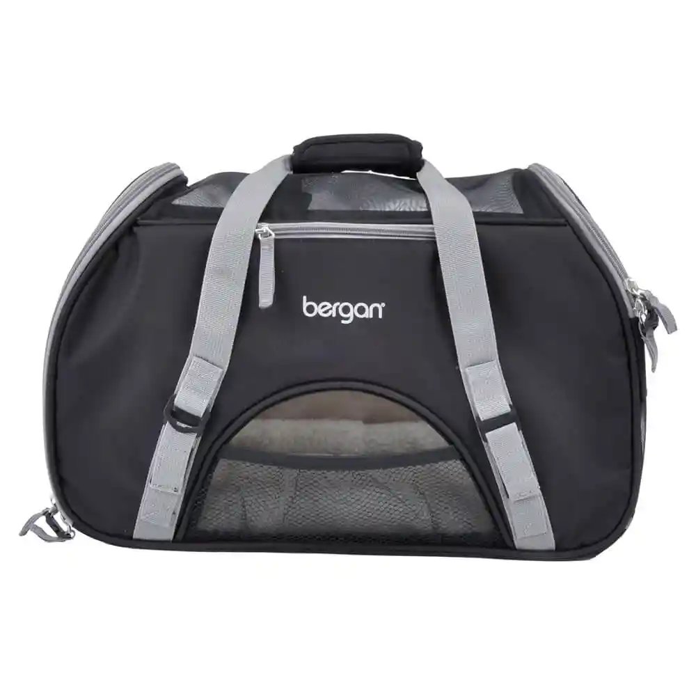 Comfort Carrier, Black And Brown, 19" L X 10" W X 13" H