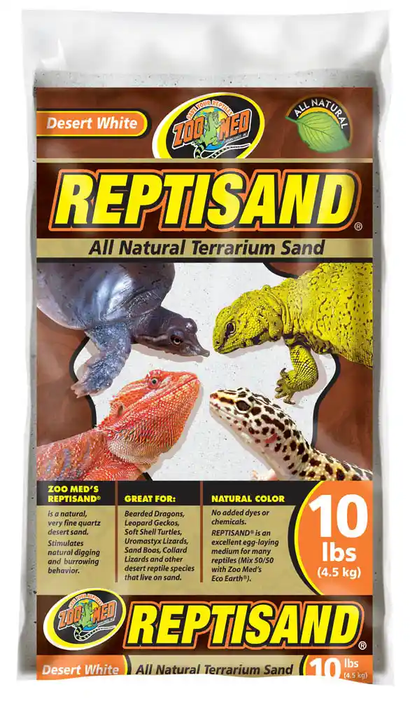 Zoo Repti Sand White 10 Lbs