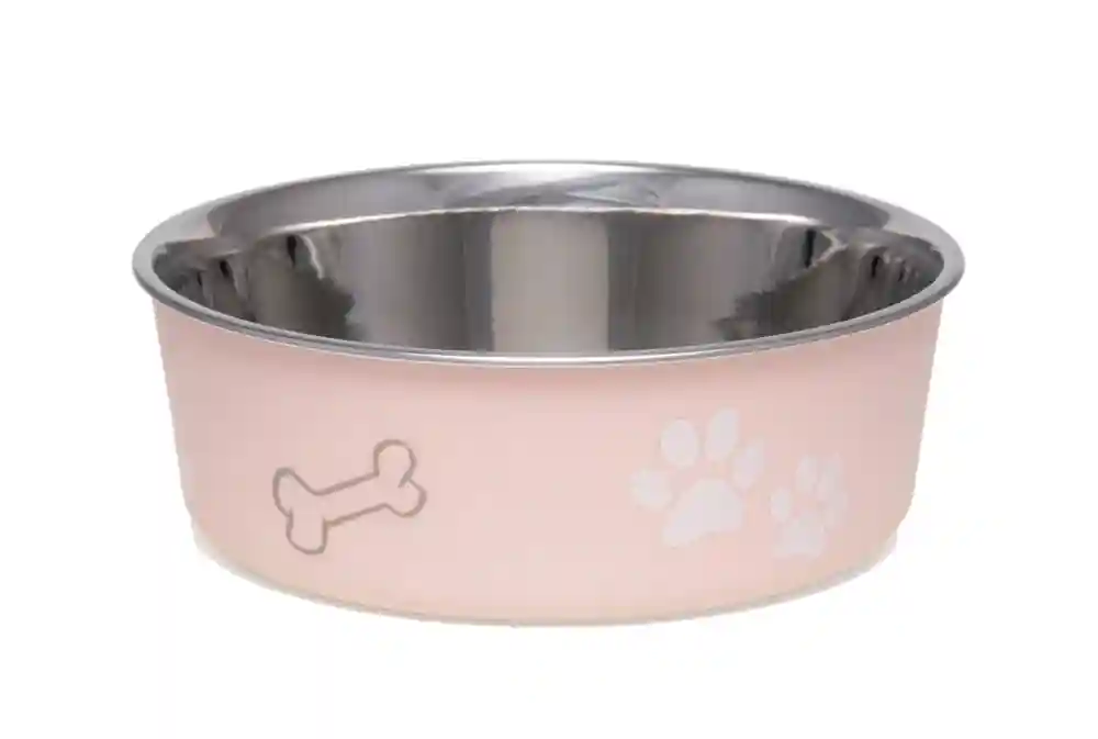 Loving Pets Bella Bowl Pink Small