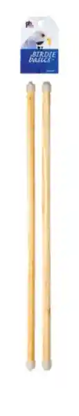 Birdie Basics Wood Perch 2pk 3/8" X 14"