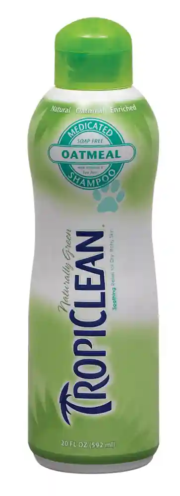 Shampoo Oatmeal & Tea Tree Medicated Formula For Dogs 20-oz