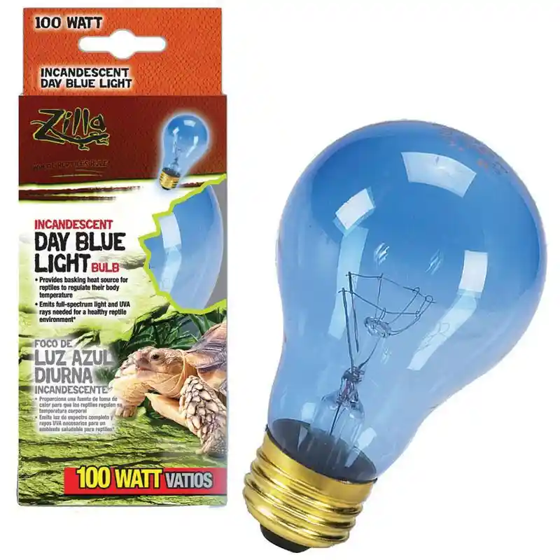 Zilla Incandescent Blue Day Bulb 100 Watt