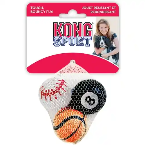 Kong Toy Sport Balls Small 3 Pack